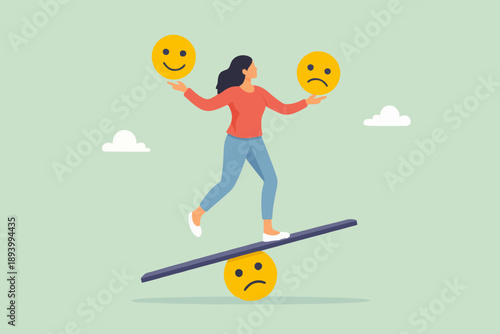 Balance and Feelings Concept