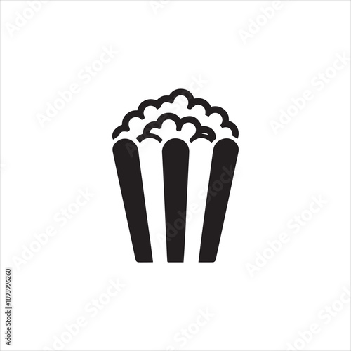 french fries in a glass bowl, french fries vector illustration.