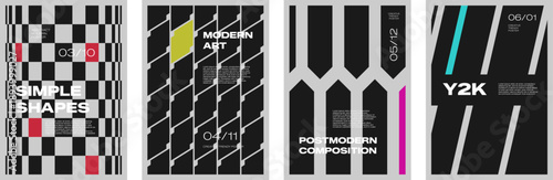 Colorful y2k warp distortion with contemporary halftone texture and playful curve geometry. Postmodern acid zoom visual with retrofuturism horizon rhythm and bold graphic composition.