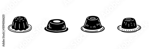 Coffee Capsules In Hand Drawn Style Set. Espresso Pods, Single-Serve Coffee Brewing Doodle Sketch Collection. Beverage Preparation, Caffeine Convenience. Isolated Vector Illustration