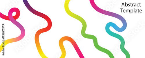 colorfull wavy line. colorfull gradient line colorfull abstract gradients line gradient wavy line abstract line