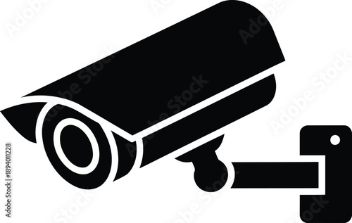 Surveillance Camera: A sleek surveillance camera, a silent guardian, diligently monitors the surroundings with unwavering vigilance, ensuring security and safeguarding valuable assets.