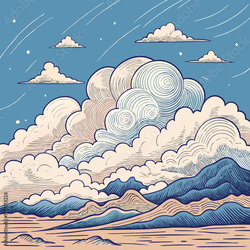 Simple vector file illustration