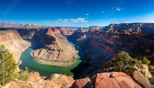colorado river grand canyon national park view