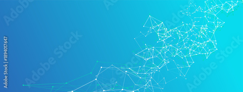 Global Communication and Big Data Web  Modern Corporate Banner