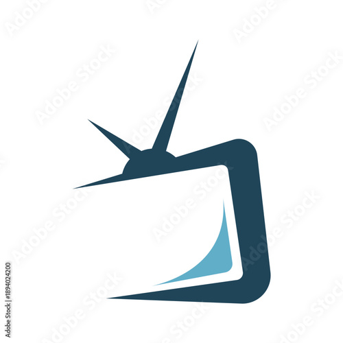Modern smart tv icon