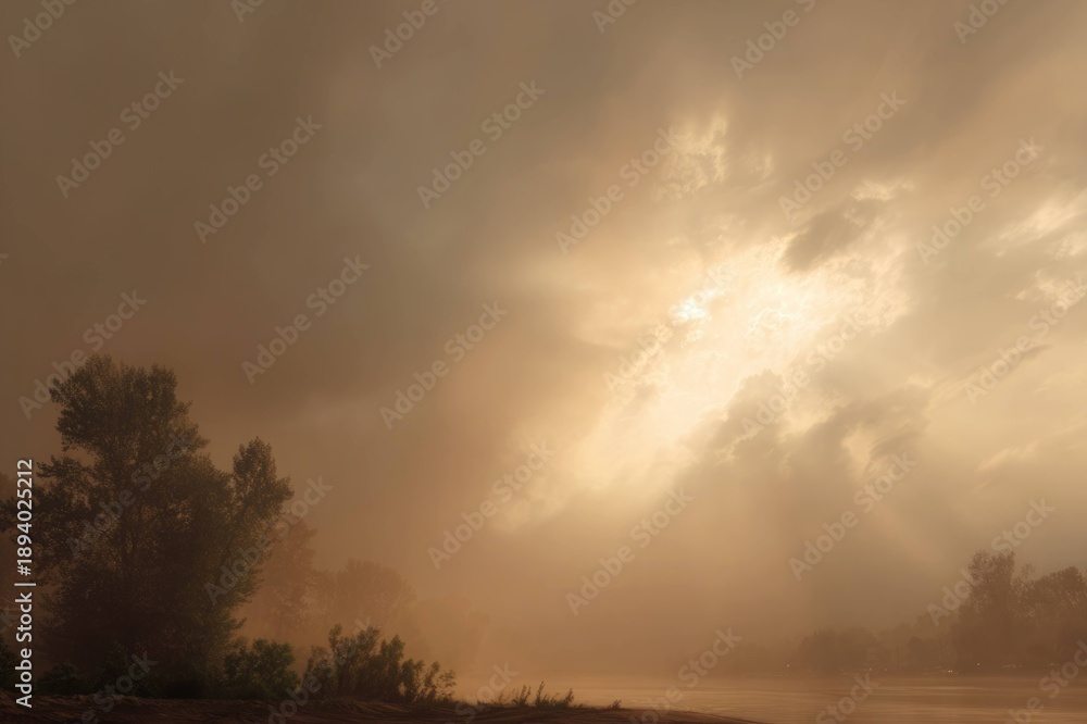 Obraz premium Thermal Glow Breakthrough