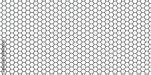 Seamless honeycomb grid background
