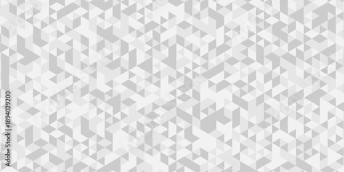 Abstract low polygon paper cubic white, gray wallpaper design. vector transparent poly triangle texture geometric pattern triangular. geometric wall tile metal cube triangle background.