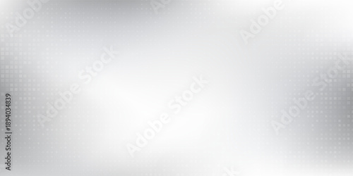 Design background Silver foil background with metal mirror texture. Chrome gradient surface simple abstract art