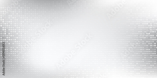 Abstract dot background Silver foil background with metal mirror texture. Chrome gradient surface design