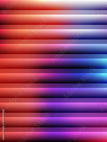 A visually striking abstract background with layered, vibrant stripes displaying a spectrum of colors, creating a dynamic and modern graphic design element for various applications
