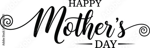 Happy mother's day greeting card design
