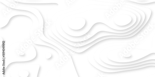 Abstract wave spiral luxury canyon white papercut design. minimal papercut decoration textured Vector layout business presentations, flyers, poster wallpaper.