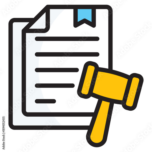 Legal Document Icon