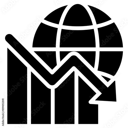 Economic Downturn Icon