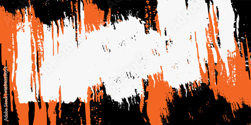 Sporty abstract line motif car sticker. illustration.