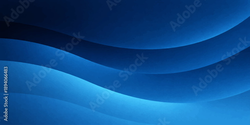 A futuristic blue abstract background featuring a flowing wave design with wavy lines and a gradient light texture for a digital artistic motion wallpaper