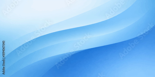 An artistic blue wave background featuring a futuristic motion design with flowing digital curves and light vector lines for a professional business wallpaper template