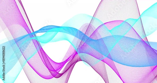 A light, abstract fabric of particles flows smoothly, creating a hypnotic rhythm of movement. The feeling of weightlessness takes you into the world of ephemeral shapes and endless dynamics.