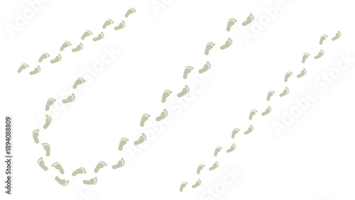 Flock of birds flying in formation. Spring Vector Packs. EPS Editable