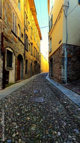 Wallpaper Mural narrow street in the old town Torontodigital.ca