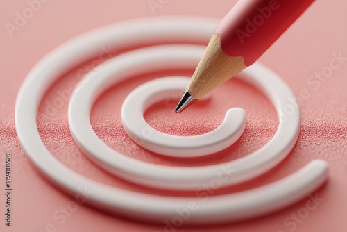 Conceptual image blending traditional drawing and digital creativity, suitable for modern design, technology, or creative marketing themes