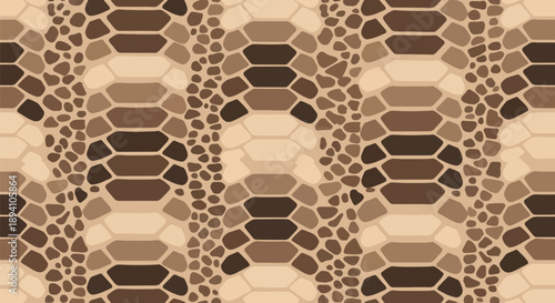 Modern vector wallpaper inspired by snake skin texture with geometric scale patterns and abstract desert background, stylish reptile design for fashion, decor, and digital surfaces
