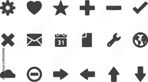 Thousands of free Vector icons and Icon Web fonts for Interfaces and Responsive web design