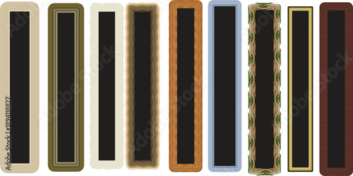 Collection of various harmonicas in different colors and designs
