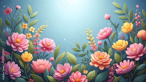 Vibrant flowers celebrating international women's day with beauty and empowerment