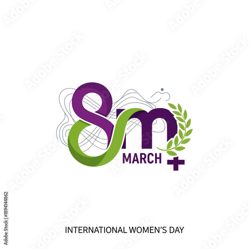 Embracing Femininity: Commemorating International Women's Day with an artistic representation of unity, strength, and empowerment.