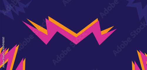 Sport Tournament Energy Design Cricket Championship Blue Background Vector Graphics Lightning Pattern Event Banner Social Media Poster Athletic Competition Template Modern Illustration Professional