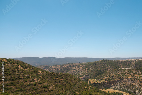 The Troodos Mountains in Cyprus, near Limassol. A popular route for hikers, offering scenic views and natural landscapes
