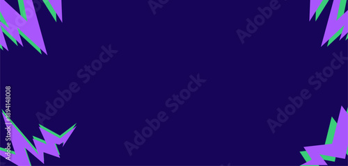 ICC Mens T20 Cricket World Cup 2026 theme elements on blue Background Social Media Post, Vector Illustration	
