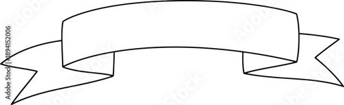 A simple hand drawn banner on a black background