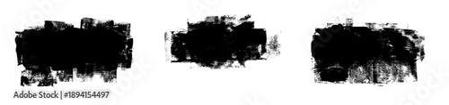 Grunge Roller Paint Smudge Background Vector