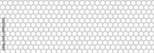 Multi Layer Seamless Hexagon Honeycomb Grid Pattern