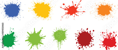 Paint Strokes using a thick brushPaint brush set of bursh Black Paint Strokes using a thick brushSet of vector paint brush stroke.Set of paint brush, ink brush, grungy brushes strokes. Brush stroke