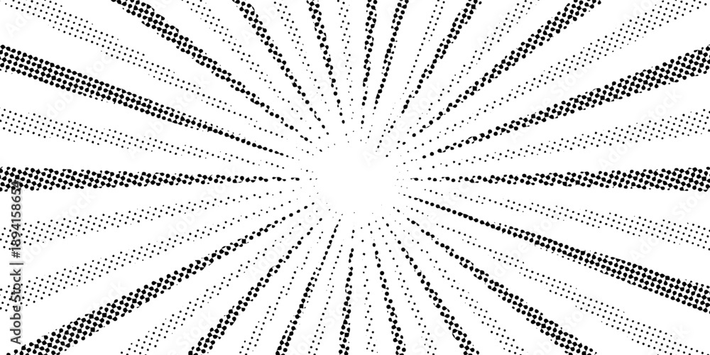 Obraz premium Ray sun light. Sunburst background. Radial circle line. Pattern starburst. Comic beam lines. Sun effect rays. Abstract firework. Concentration stripe. Cartoons lightning style. Vector illustration