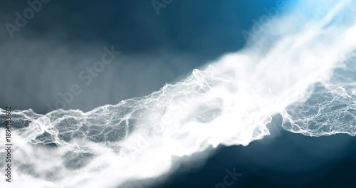 Abstract waves are woven into a bizarre pattern, creating a sense of movement and weightlessness, taking the viewer into a world of ephemeral shapes and rhythms.