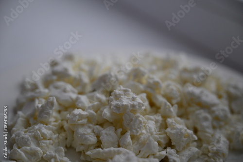 Cottage cheese. Cheese. Healthy food. Food for children. Breakfast. Cheese plate.