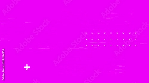 Wallpaper Mural Soft purple and pink glitch background with subtle scan lines and flickering shapes. Looping animation of a retro screen with digital noise and chromatic aberration. Atmospheric and aesthetic. Torontodigital.ca