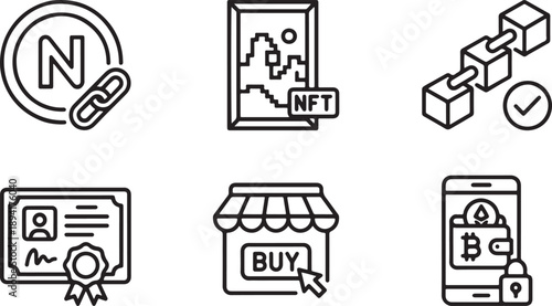 Code Review and Workflow Icons – Software Development Process Vector Collection