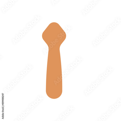 Wooden ice cream sticks. Vector illustration