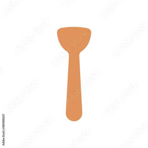 Wooden ice cream sticks. Vector illustration