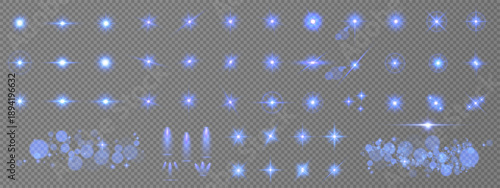 Lens Flare, light glow effect. sun or realistic shining star with backlight effect.
bokeh glitter and sparkles or sparkles on transparent background.