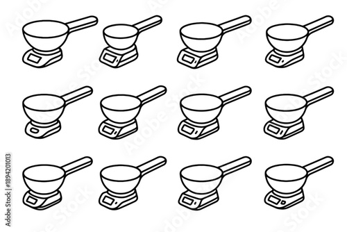 Panel beam icon cooking recessed modern smooth vector extended bowl shadow shading