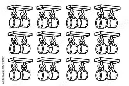 Rise crest shelf mug arc vector highlight slab mounted boundary slope icon