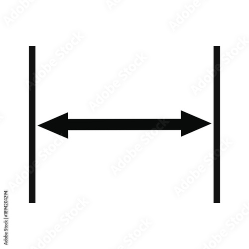 Double arrow symbol indicating direction or balance